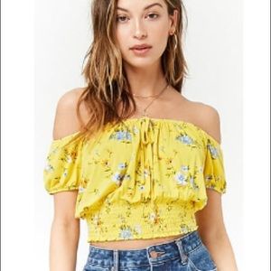 Forever 21 off the shoulder tee